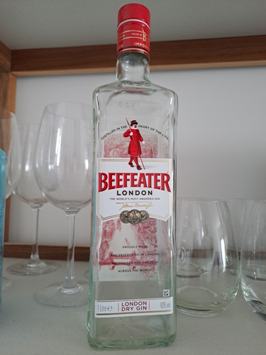 Botella Vacía, Usada, Sin Contenido De Beefeter