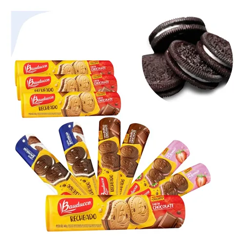 comprar Bolachas Bauducco Recheado Gulosos Kitu002F10un Sortido 
