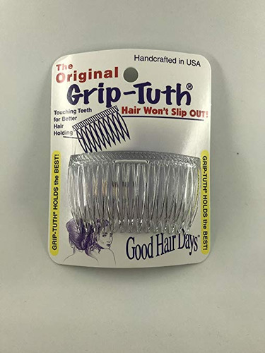 Buenas Días Del Pelo Grip Tuth Peines 40414 Conjunto De 2, C