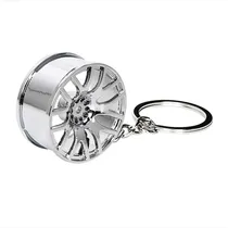 Comprar Llavero Plateado En Forma De Rin Tuning Jdm Racing