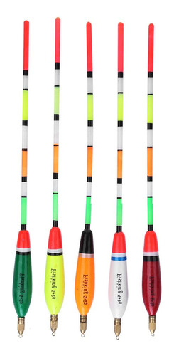 Flotador Pesca + 5 Pieza Multicolor Vario Equipo Indicador T