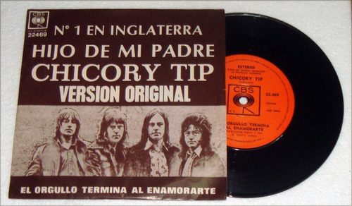 Chicory Tip Hijo De Mi Padre Simple Promo C/tapa Kktus