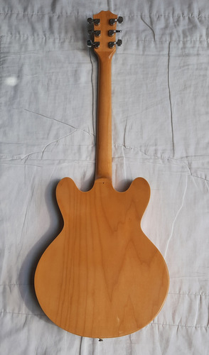 Guitarra Hohner Professional Se 35 Diestro Marrón Claro Palo De Rosa (Usado)