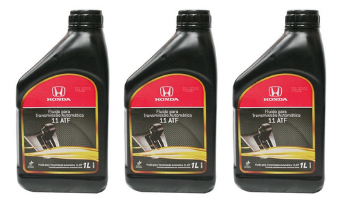 Kit Honda Óleo 11atf 3 Litros Câmbio Automático Original