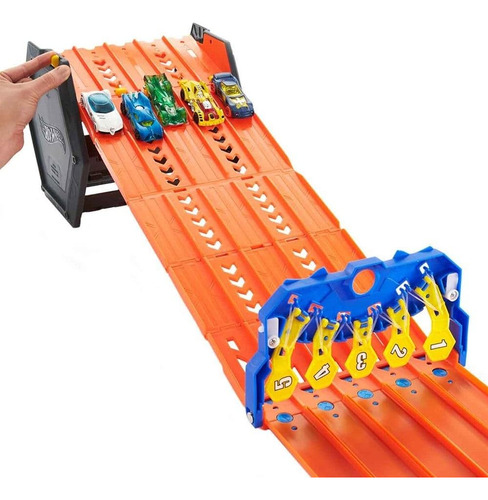 Track Set Hot Wheels Roll Out Raceway Con 1 Coche Para Niños
