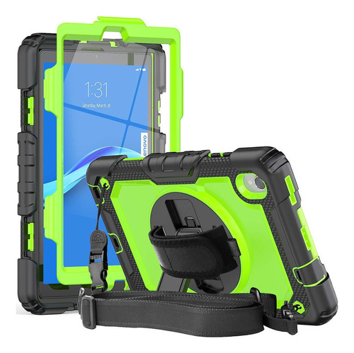 Para Funda Para Lenovo Tab M8 Hd Tb-8505f+protector