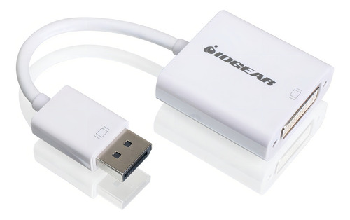Iogear Displayport A Dvi Adaptador Cable White Gdpdviw6