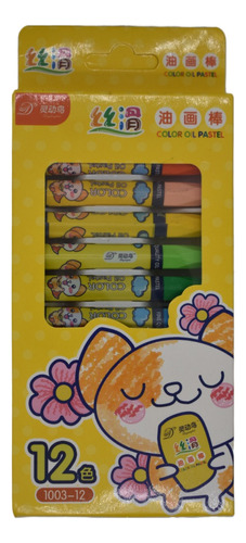 Óleo Pastel X 12 Unidades - Mini Isamilma