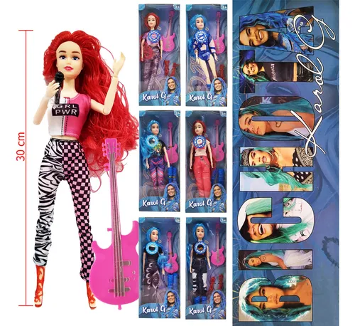 Muñecas Karol G Juguetes Figura Bichota Juguetería