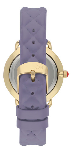 Reloj Cloe Mae Con Correa Fondo Lila