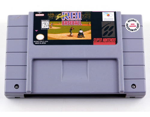 Super Rbi Baseball Original Super Nintendo Snes
