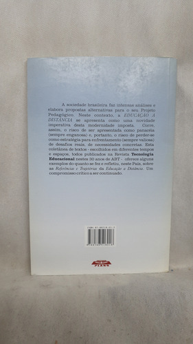 Livro Educação A Distância - Referências & Trajetórias - Francisco J. S. Lobo Neto - Editora Abt (Usado)