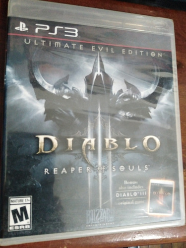 Juego Diablo 3 + Reaper Of Souls Ps3 Original Nuevo Sellado 
