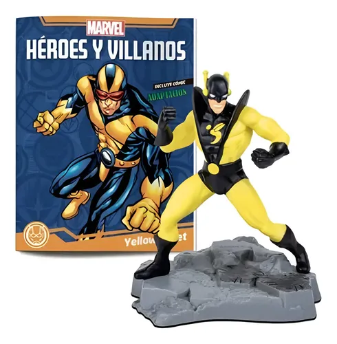 Figura De Colección Héroes Y Villanos Marvel, Yellow Jacket