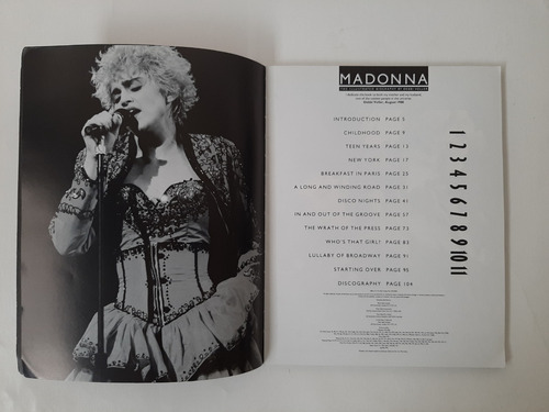 Libros Madonna Live! - Debbi Voller ( Lote De 2 ) (Usado)