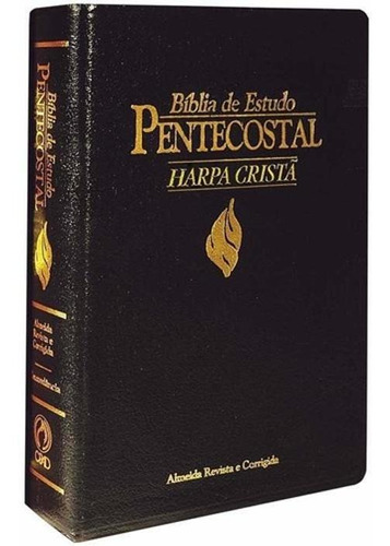 Biblia De Estudo Pentecostal Com Harpa Cristã Media