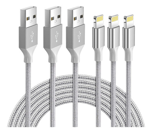 Cable Lightning Nikolable Mfi Certificado Para iPhone 14, Co