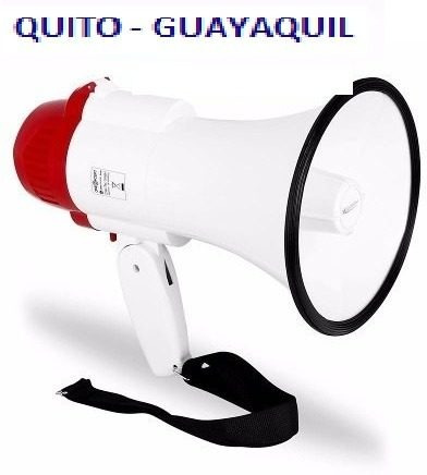 Imagen 3 de 4 de Megafono Portátil Distancia 200 Mts Recargable