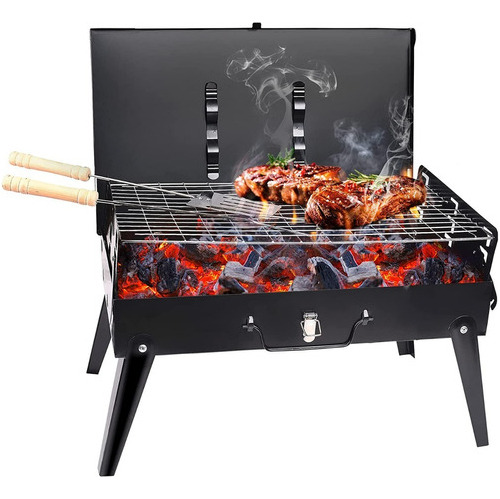 Mini Estufa Parrilla Parrillera Plegable Barbacoa Utensilio