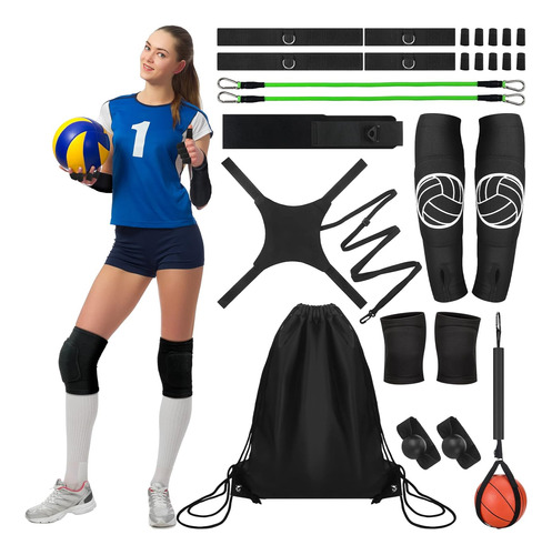 Equipo De Entrenamiento De Voleibol, Ayuda Individual Y Kit 