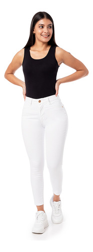 Pantalon Clasico Drill Stretch Mujer Denise