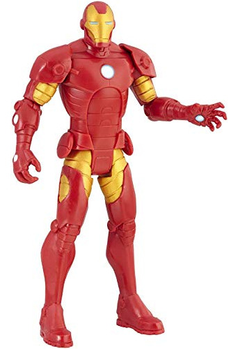 Marvel Avengers Iron Man Figura De Acción Básica 6-en