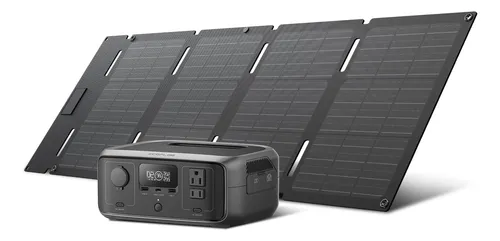 Generador De Energía Solar Ef Ecoflow River 3 Portátil 245wh