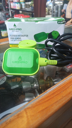 Flotador Eléctrico Para Bombas De 3mts Gp-j3011 Greenpro