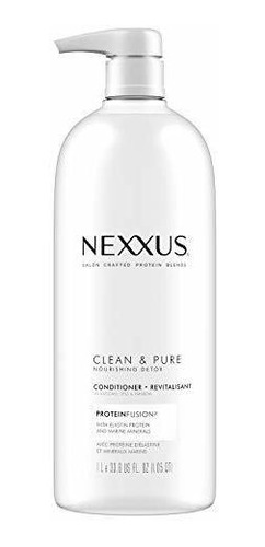 Acondicionador Nexxus Clean And Pure Para Cabello Nutrido Co