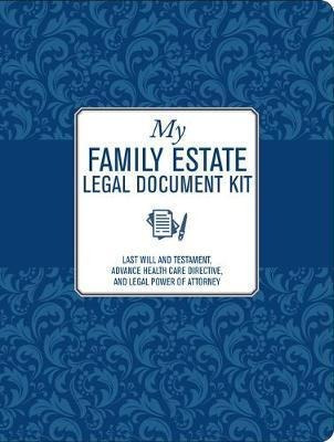 My Family Estate Legal Document Kit - Peter Pauper Press ...