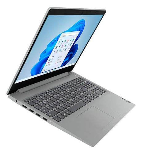 Notebook Lenovo IdeaPad 15ITL05 platinum grey 15.6", Intel Core i3 1115G4 8GB de RAM 256GB SSD, Intel UHD Graphics Xe G4 48EUs 1366x768px Windows 11 Home