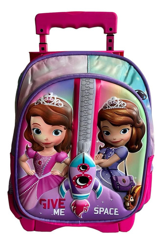 Mochila De Kinder Con Ruedas Para Niña Frozen, Sofía, Unicornio, Niña (Reacondicionado)