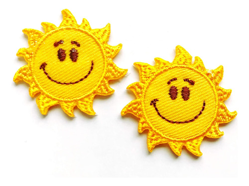 Set De 2 Soles Solares Con Dibujos Lindos