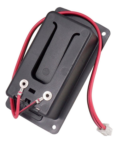 Imagen 7 de 10 de Caja De Batería De 9v Soporte Para Guitarra Activa Bajo