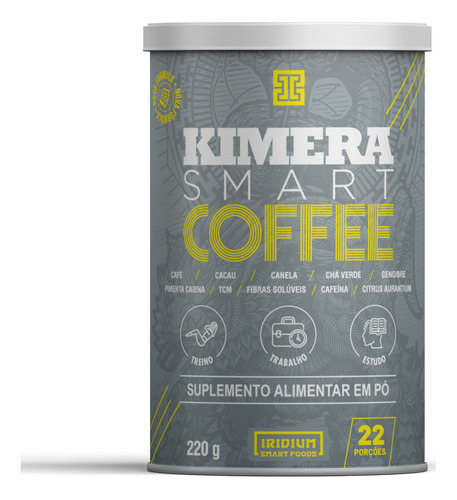 Kimera Smart Coffee 220g - Iridium Labs Sabor Sem sabor