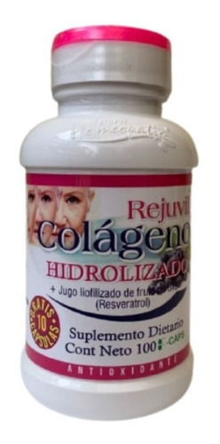 Rejuvil Colageno Y Resveratrol - Unidad a $500