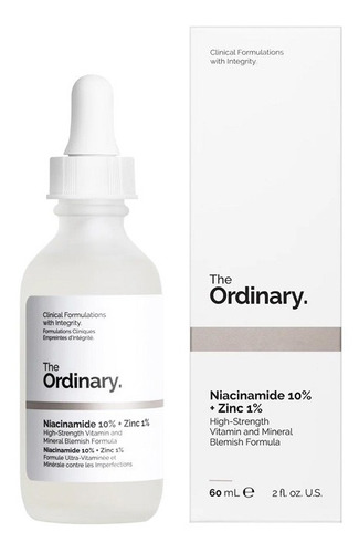 Niacinamida 10% + Zinc 1% Serum The Ordinary 30ml