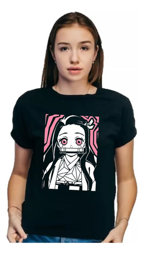 Remera Demon Slayer -  - Nezuko Kamado Infantil