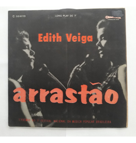 Vinil Compacto 7 (vg+) Edith Veiga Só Vai Na Onda Ed 1967 Br