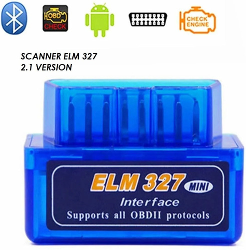 Escaner Automotriz Mini Elm327 V2.1 Bluetooth  Obd2 Android