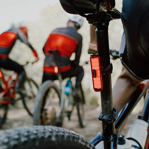 Imagen 3 de 3 de Luz De Bicicleta Trasera Recargable Eltin 50 Lumens