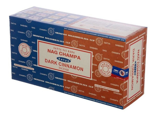 Incienso Dúo Nag Champa Y Dark Cinnamon