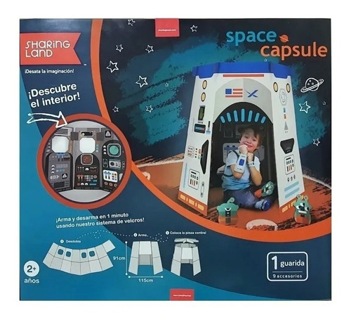 Guarida Space Capsule / Capsula Espacial Armable