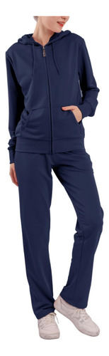 Conjunto Deportivo Mujer Sudadera Y Pantalón 2 Piezas