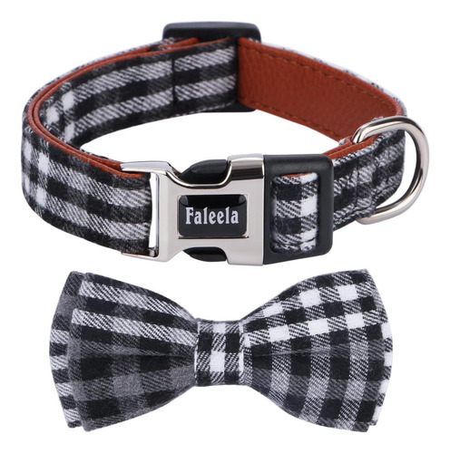 Faleela Collar Perro Pajarita Suave Y Cómodo