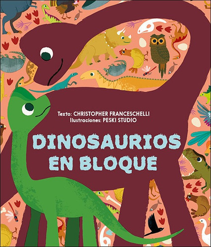 DINOSAURIOS EN BLOQUE, de VV. AA.. Editorial SAN PABLO, tapa dura en español