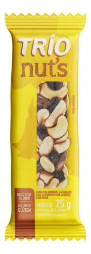 Barra de Nuts Trío Pacote 25g