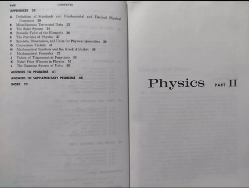 Physics. Part 2. D Halliday - R Resnick. En Inglés. Física (Reacondicionado)