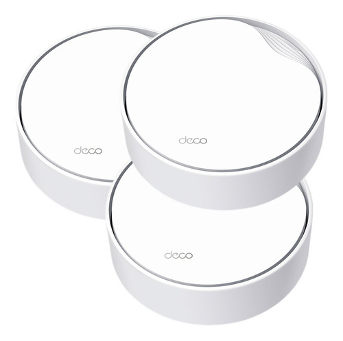 Sistema Wi-fi Mesh Tp-link Deco X50 Wifi6 Poe 3000mbps Pack3 Color Blanco