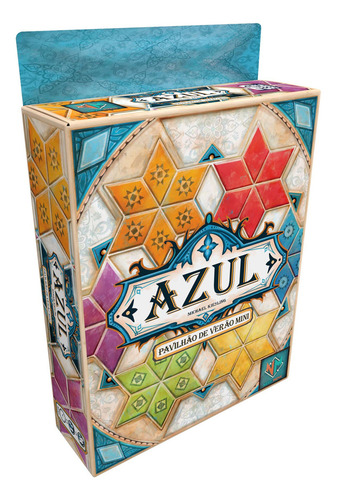 Azul Pavilhão De Verão Mini